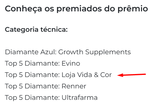 Melhores Lojas Diamante